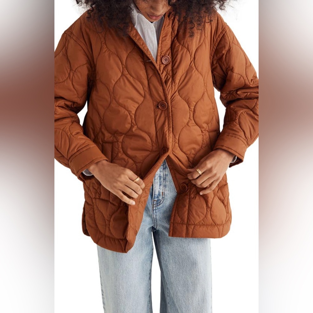 Madewell Airpuff Shirt Jacket XS